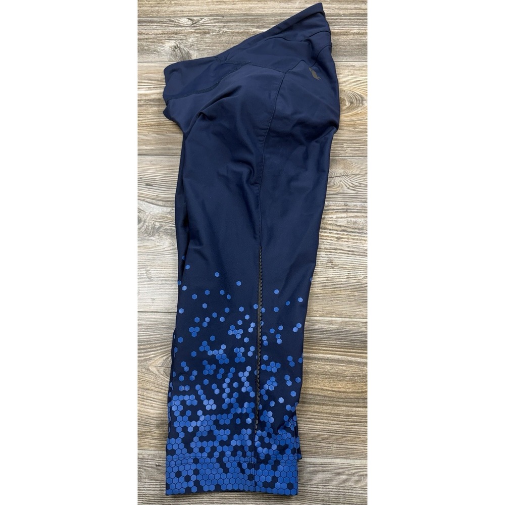PEARL IZUMI Symphony Capri‎ Leggings Women's S Padded Cycling Biking Navy Blue